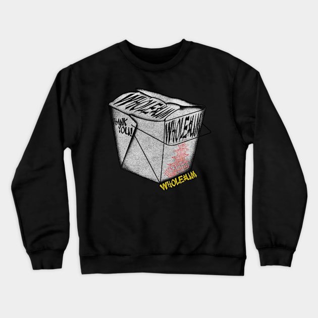 Take-out Crewneck Sweatshirt by Cakes Fiasco